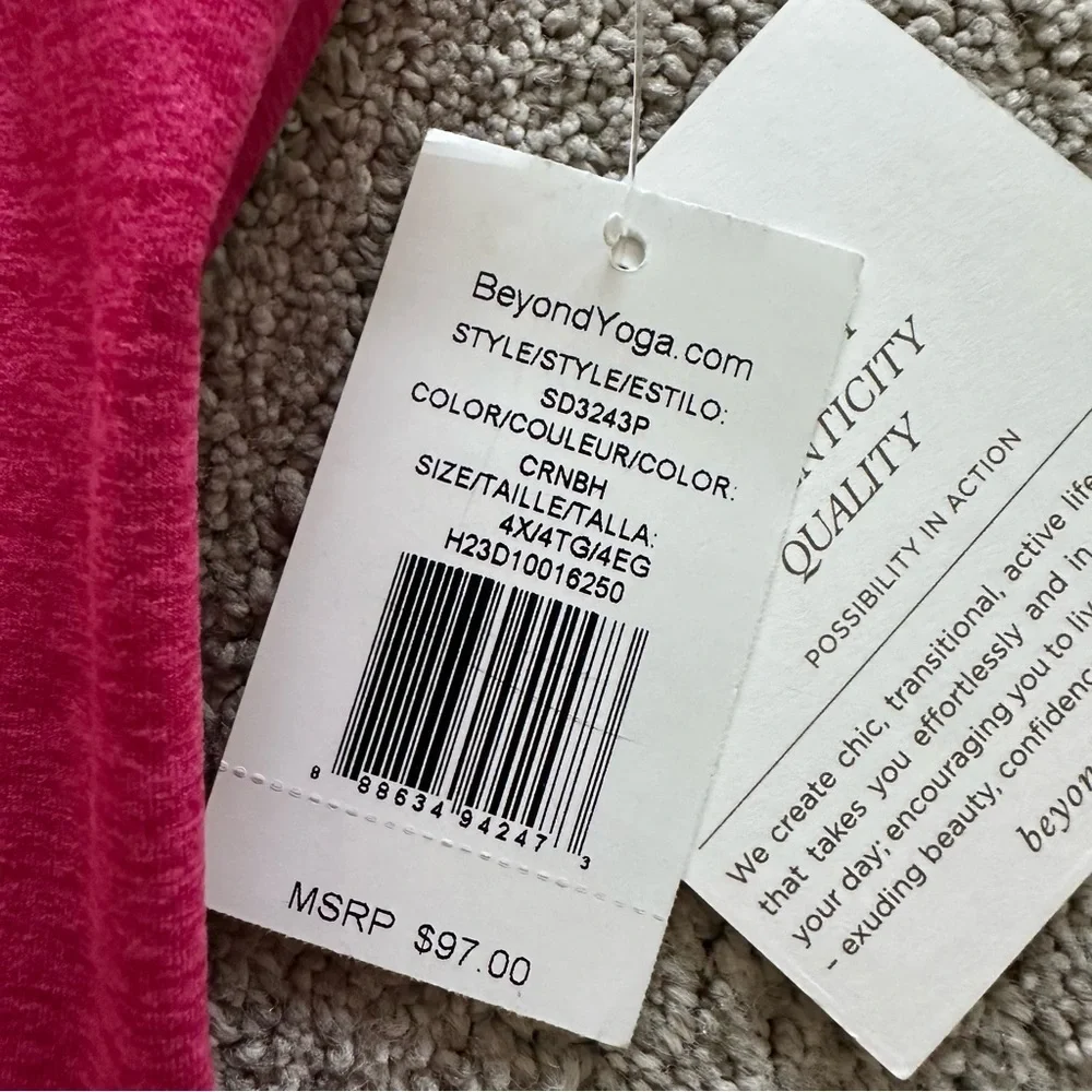 Beyond Yoga Spacedye Caught In‎ The Midi High Waisted Legging Size 4X